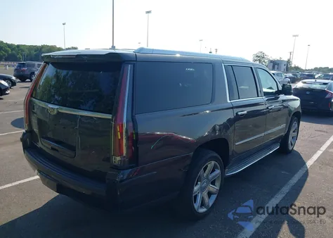 2015 Cadillac Escalade Esv Premium из США, поврежденный, VIN 1GYS4TKJ8FR550498